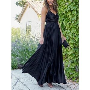 Petal & Pup Black Maxi Dress